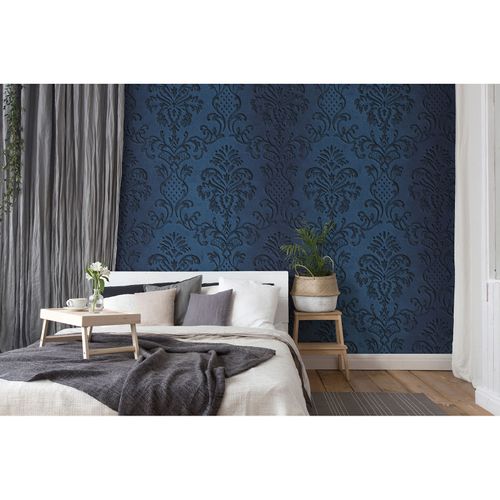 Photo Wallpaper Baroque blue AS Creation DD108855