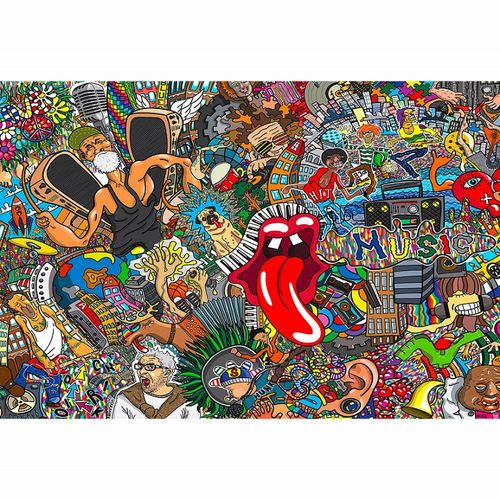 Photo Wallpaper Graffiti colourful AS Creation DD108935
