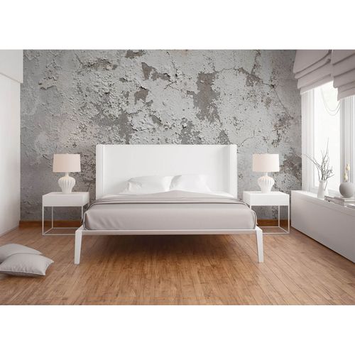 Photo Wallpaper Wall Plaster Shabby grey white DD108755