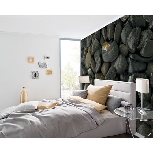 Photo Wallpaper Pebbles grey AS Creation DD108790