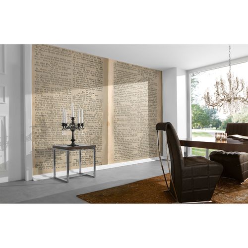 Photo Wallpaper Bible Psalm beige cream DD109060