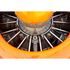 Photo Wallpaper Radial Engine yellow grey DD109095 2