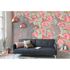 Photo Wallpaper Roses Stone Wall grey DD109010 1