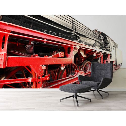 Photo Wallpaper Locomotife cream grey DD109100