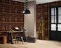 Wallpaper non-woven iron optic brown 37743-3 7