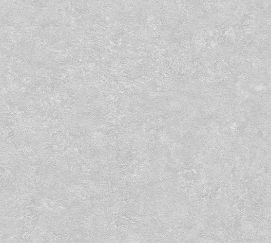 Wallpaper non-woven plaster optic light grey 37744-7
