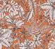 Non-woven wallpaper jungle orange white brown 37520-4 1