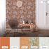 Non-woven wallpaper jungle orange white brown 37520-4 7