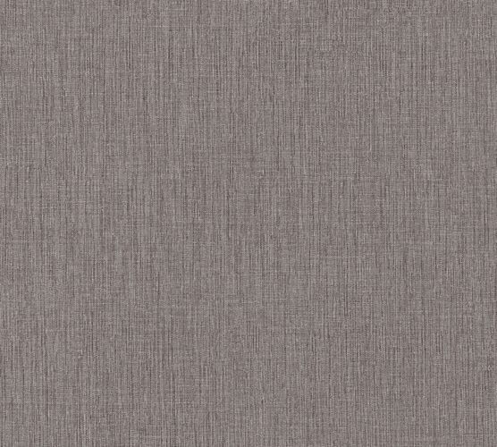 Non-woven wallpaper textured plain dark grey 37952-7