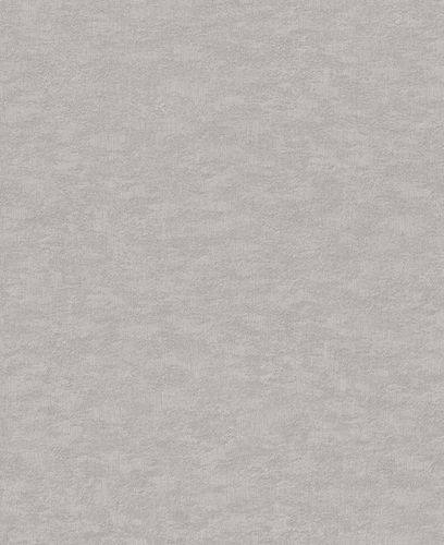 Non-Woven Wallpaper Rasch Plain silver Metallic 420647