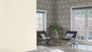 Non-Woven Wallpaper Rasch Plain white Gloss 539233 3