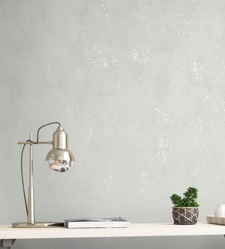 Non-Woven Wallpaper Concrete metallic white grey 32611