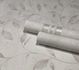 Non-Woven Wallpaper Leaves metallic white grey 32632 4
