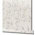 Non-Woven Wallpaper Leaves metallic greige gold 32633 2