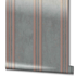 Non-Woven Wallpaper Stripes metallic grey pink 32637 2