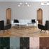 Non-Woven Wallpaper Mable grey silver Gloss 37855-6 6