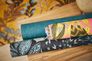 Non-Woven Wallpaper Floral Leaves black grey 37860-3 6