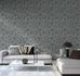 Non-Woven Wallpaper Cubes 3D grey gold Metallic 37863-4 4