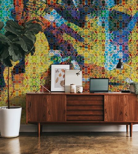 Digital Print Photo Wallpaper Mosaics colourful DD118825