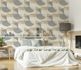 Non-Woven Wallpaper Elle Circle beige Glitter 10150-02 5