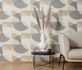 Non-Woven Wallpaper Elle Circle beige Glitter 10150-02 6