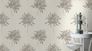 room example non-woven wallpaper Rasch Andy Wand floral motif 649017 4