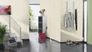 Non-Woven Wallpaper Rasch Plain grey-white 429213 3
