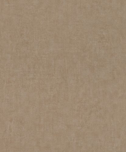 Non-Woven Wallpaper Rasch Plaster Plain brown 429299