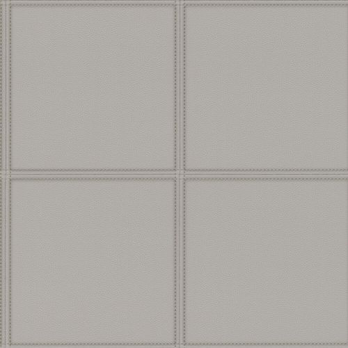 Non-Woven Wallpaper Rasch Faux Check grey 419009