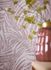 Non-Woven Wallpaper Rasch Leaves pink grey 617436 4