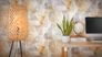 Non-Woven Wallpaper Rasch Graphic yellow grey 617948 4