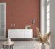 Non-Woven Wallpaper Linen brown-red Metallic 32430 4