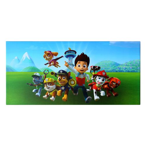 Wall mural Paw Patrol Ryder Blue Green 33 x 70 cm