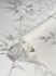 Non-Woven Wallpaper Floral Leaves white grey 82221 3