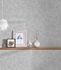 Non-Woven Wallpaper Mottled Metallic grey silver 3777-22 5