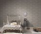 Non-Woven Wallpaper Circles greige Glitter 37832-3 5