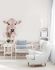Photo Wallpaper Non-Woven Highland Calf Nature white 1