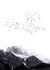 Photo Wallpaper Non-Woven Mountains Birds Nature black 2
