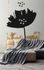 Photo Wallpaper Non-Woven Poppy Nature black gold 1