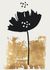 Photo Wallpaper Non-Woven Poppy Nature black gold 2