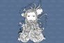 Photo Wallpaper Non-Woven Aquarius Fish blue black 2