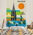 Photo Wallpaper Non-Woven New York Retro colourful beige 1