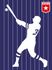 Photo Wallpaper Non-Woven Baseball Retro purple white 2