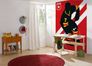 Photo Wallpaper Non-Woven Ice Hockey Retro red black 1