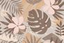 Photo Wallpaper Non-Woven Jungle Plants brown beige 2