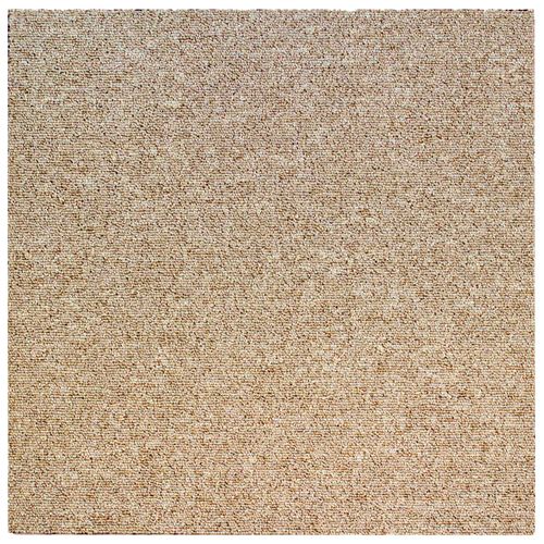 Carpet Tile Hard-Wearing Rug Diva brown beige 50x50 cm