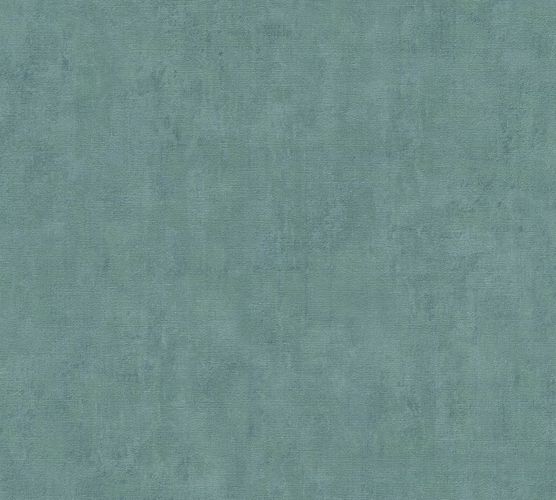 product image non-woven wallpaper mottled design blue green 38024-4