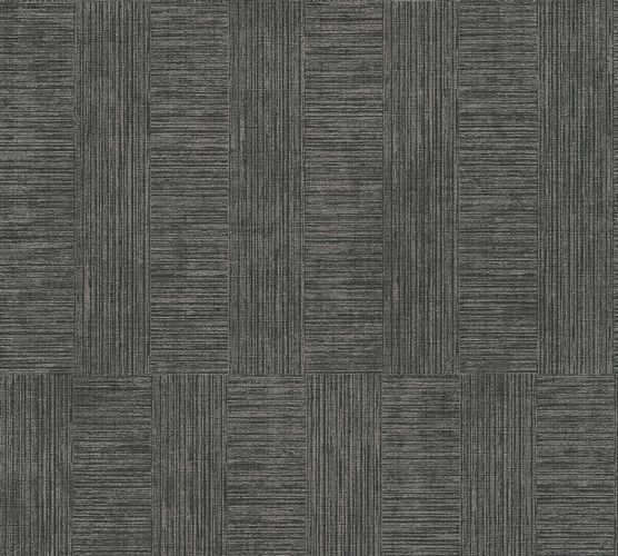 Non-Woven Wallpaper Strokes Stripes black 38026-3