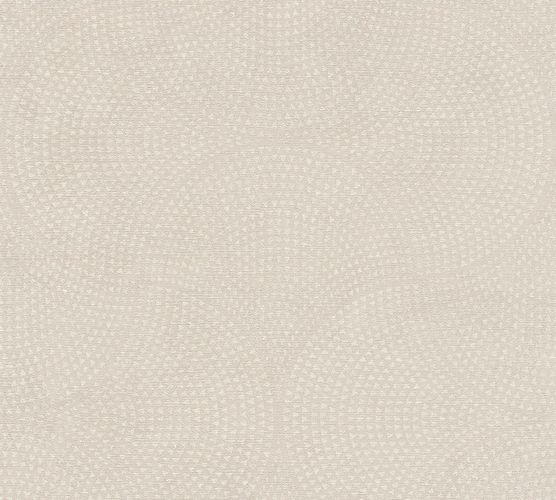 Non-Woven Wallpaper Art Deco Graphic cream 38027-2