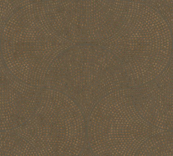 Non-Woven Wallpaper Art Deco Graphic brown 38027-3